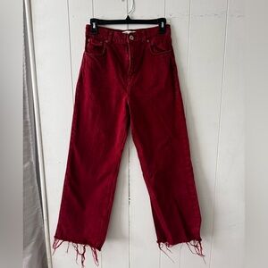 RED PANTS from ZARA